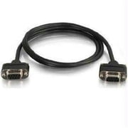 C2G Cables To Go 3Ft CMG DB9 Cable F-F - Black - 3 Feet