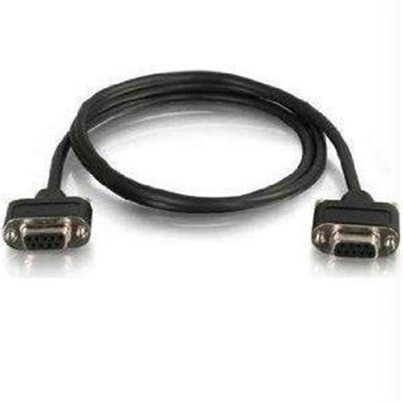 C2G Cables To Go 3Ft CMG DB9 Cable F-F - Black - 3 Feet