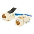 thumbnail image 1 of C2G/Cables to Go 35224 Cat5e Toolless Keystone Jacks - Ivory, 1 of 3