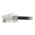 thumbnail image 1 of C2G Cat5e Non-Booted Plenum-Rated Unshielded (UTP) Network Patch Cable - Patch cable - RJ-45 (M) to RJ-45 (M) - 7.6 m - UTP - CAT 5e - plenum - black, 1 of 1