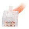 thumbnail image 1 of C2G Cat5e Non-Booted Unshielded (UTP) Network Crossover Patch Cable - crossover cable - 5 ft - orange, 1 of 4