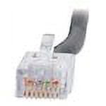 C2G Cat5e Non-Booted Unshielded (UTP) Network Patch Cable - patch cable - 1 ft - black