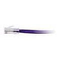 thumbnail image 1 of C2G Cat5e Non-Booted Unshielded (UTP) Network Patch Cable - patch cable - 100 ft - purple, 1 of 3
