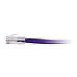 C2G Cat5e Non-Booted Unshielded (UTP) Network Patch Cable - patch cable - 100 ft - purple