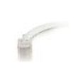 thumbnail image 1 of C2G Cat5e Non-Booted Unshielded (UTP) Network Patch Cable - patch cable - 3 ft - white, 1 of 5