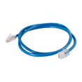 thumbnail image 1 of C2G Cat5e Non-Booted Unshielded (UTP) Network Patch Cable - patch cable - 50 ft - blue, 1 of 6