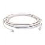 C2G Cat5e Non-Booted Unshielded (UTP) Network Patch Cable - patch cable - 7 ft - white