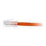 C2G Cat5e Non-Booted Unshielded (UTP) Network Patch Cable - patch cable - 8 ft - orange