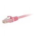 thumbnail image 1 of C2G Cat5e Snagless Unshielded (UTP) Network Patch Cable - patch cable - 2 ft - pink, 1 of 4