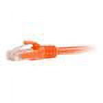 C2G Cat5e Snagless Unshielded (UTP) Network Patch Cable - patch cable - 5 ft - orange