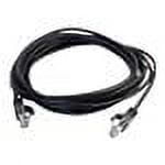 C2G Cat5e Snagless Unshielded (UTP) Slim Network Patch Cable - patch cable - 3 ft - black