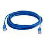 C2G Cat5e Snagless Unshielded (UTP) Slim Network Patch Cable - patch cable - 5 ft - blue