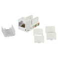 thumbnail image 1 of C2G Cat6 RJ45 UTP Keystone Jack - White, 1 of 4