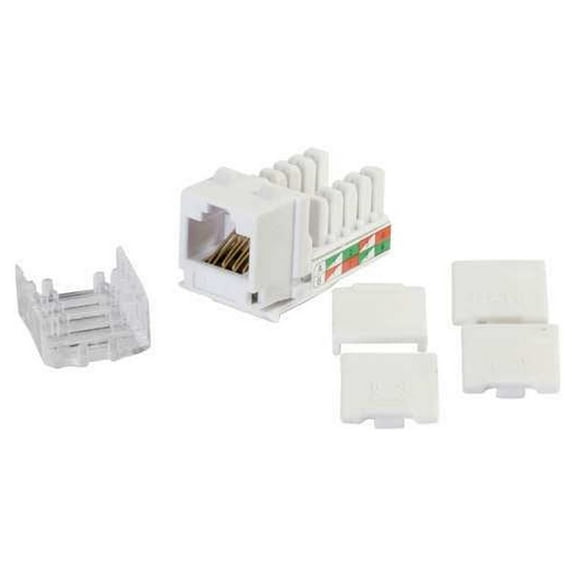 C2G Cat6 RJ45 UTP Keystone Jack - White