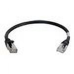 C2G Cat6a Snagless Shielded (STP) Network Patch Cable - patch cable - 12 ft - black