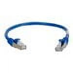 C2G Cat6a Snagless Shielded (STP) Network Patch Cable - patch cable - 12 ft - blue