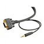 C2G Flexima 50ft Flexima VGA + 3.5mm A/V Cable M/M - In-Wall CL3-Rated - VGA cable - 50 ft