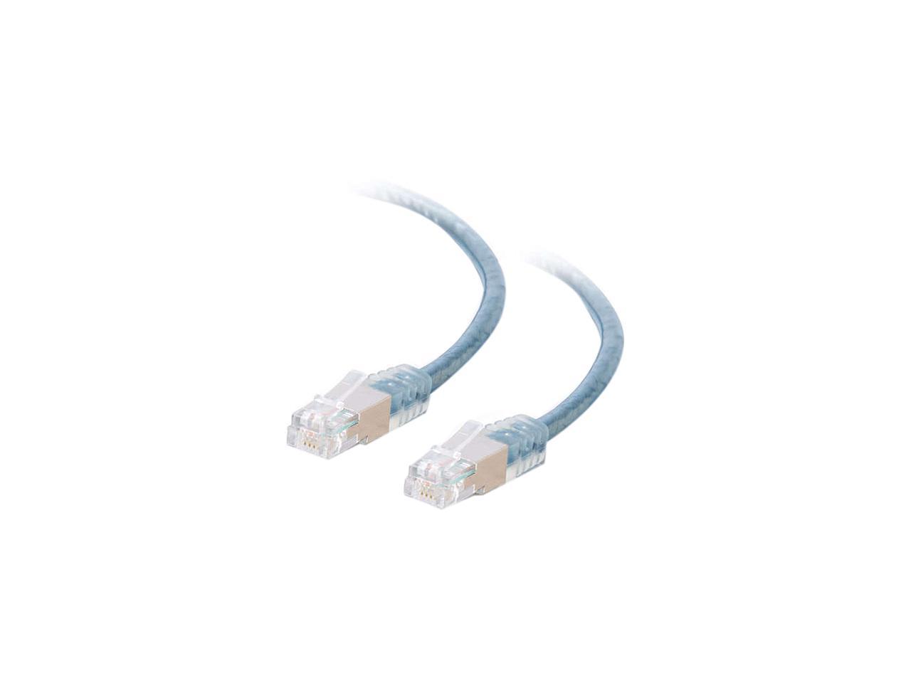 C2G High-Speed Internet Modem Cable phone cable - 15 ft - transparent blue - image 1 of 2