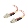 thumbnail image 1 of C2G LC-LC 62.5/125 OM1 Duplex Multimode Fiber Optic Cable (TAA Compliant) - Patch cable - TAA Compliant - LC multi-mode (M) to LC multi-mode (M) - 7 m - 7 m - fiber optic - duplex - 62.5 / 125 micron - OM1 - orange, 1 of 6