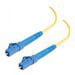 C2G LC-LC 9/125 OS1 Simplex Singlemode PVC Fiber Optic Cable - patch cable - 13 ft - yellow