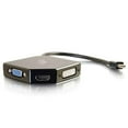 thumbnail image 1 of C2G Mini DisplayPort to HDMI, VGA, or DVI Adapter Converter, 1 of 3
