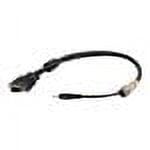 C2G RapidRun VGA (HD15) + 3.5mm Flying Lead - video / audio cable - VGA / audio - 1.5 ft