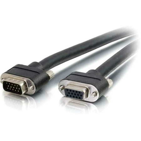 product image of C2G Select 1ft Select VGA Video Extension Cable M/F - In-Wall CMG-Rated - VGA extension cable - 1 ft