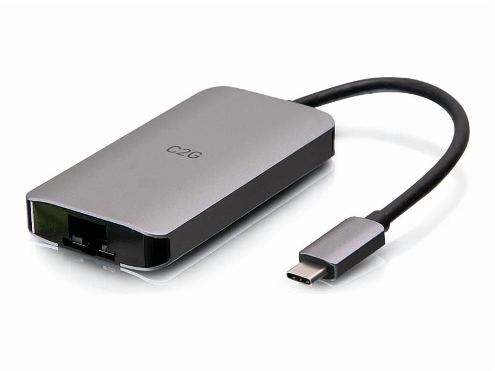 C2g Usb C Dock With Hdmi, Usb, Ethernet, Usb C & Delivery Up To 100w - Docking Station - Usb-c / Thunderbolt 3 - Hdmi - Gige
