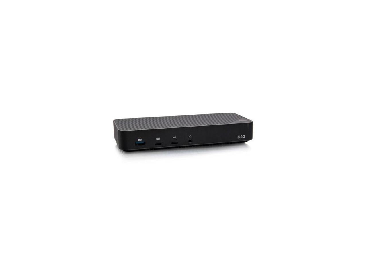 C2G USB C Triple 4K Monitor Docking Station HDMI DisplayPort Ethernet C2G54538