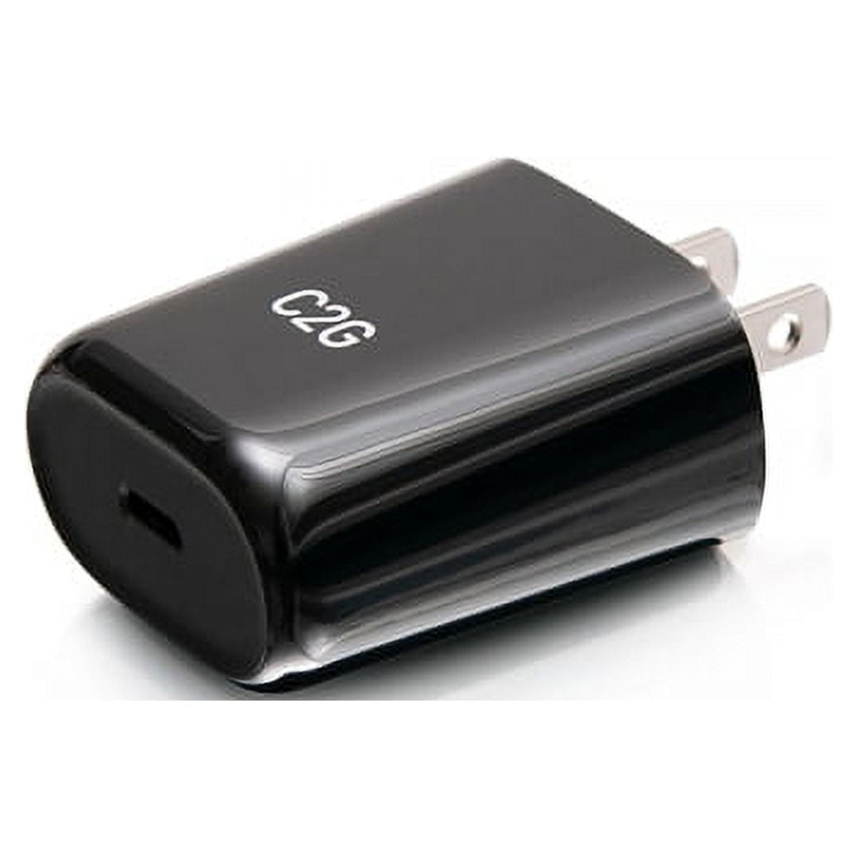 C2G USB C Wall - Adapter - 18Watt (USB-C) - Black - United States