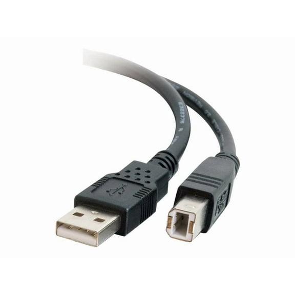 C2G 2m USB 2.0 A/B Cable, Black