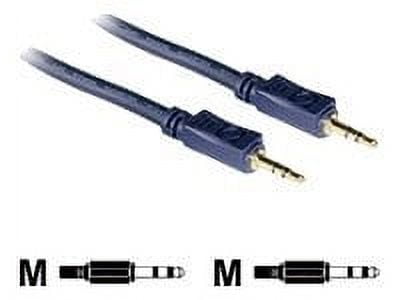 C2G Velocity 50ft Velocity 3.5mm M/M Stereo Audio Cable - audio cable - 50 ft