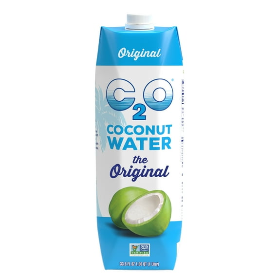 C2O Pure Coconut Water, Ready to Drink, 33.8 fl oz Prisma Pack