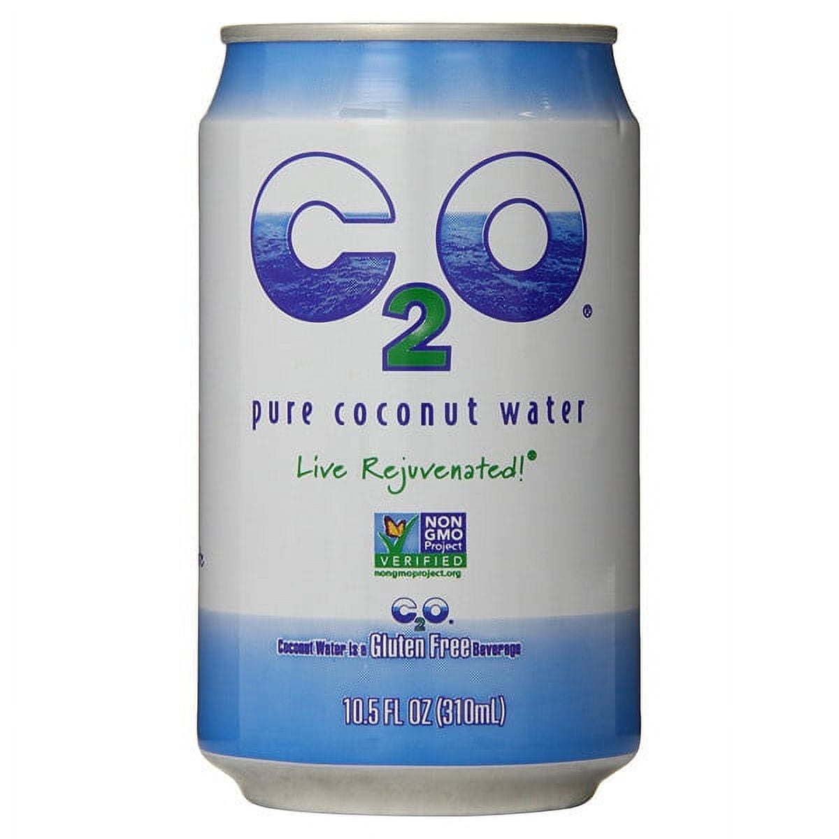 C2O Pure Coconut Water Pure Coconut Water Case of 24 10.5 fl oz