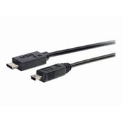 C2g 3Ft Usb 2.0 Usb Type C To Usb Mini B Cable M/M - Usb C Cable Black