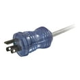 thumbnail image 1 of C2G - Hospital Power Cord - 6' 16 Awg Hospital Grade Power Cord - NEMA 5-15p to Iec320c13r - Gray, 1 of 2