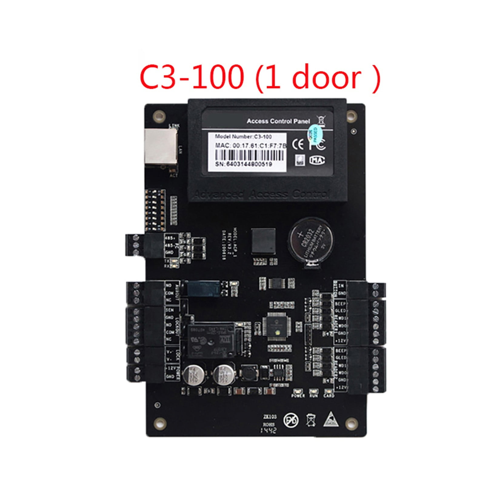 C3100 IP Based Door Access Control Panel C3400 Network IP Double Door