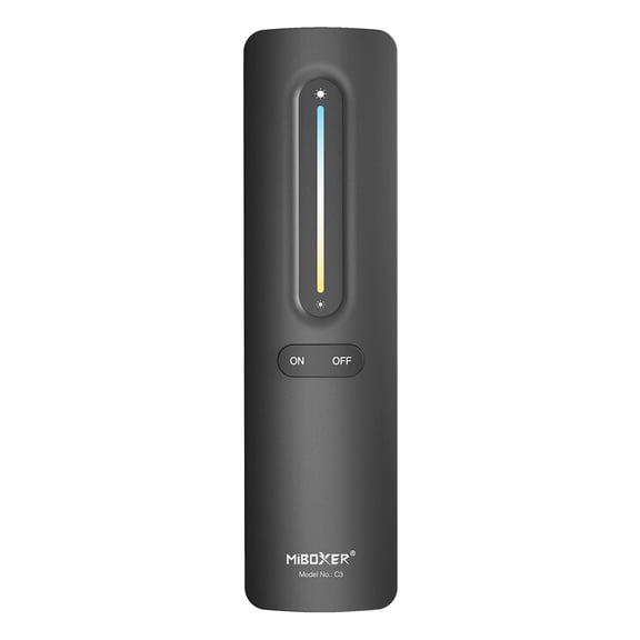 Miboxer C3-B - 1-Zone CCT LED Remote 2.4GHz Black