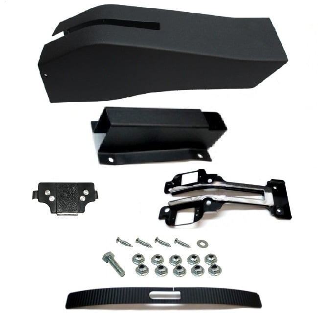 C3 CORVETTE PARKING BRAKE CONSOLE REPLACEMENT KIT 69 thru 76 WITH MANUAL WINDOWS