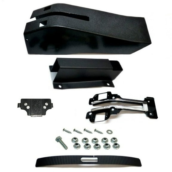 C3 CORVETTE PARKING BRAKE CONSOLE REPLACEMENT KIT 69 thru 76 WITH POWER WINDOWS