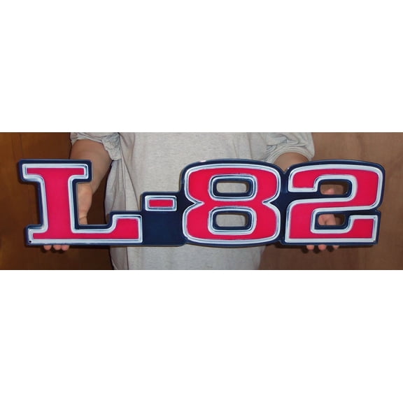 C3 Corvette L-82 Emblem Metal Sign Wall Art