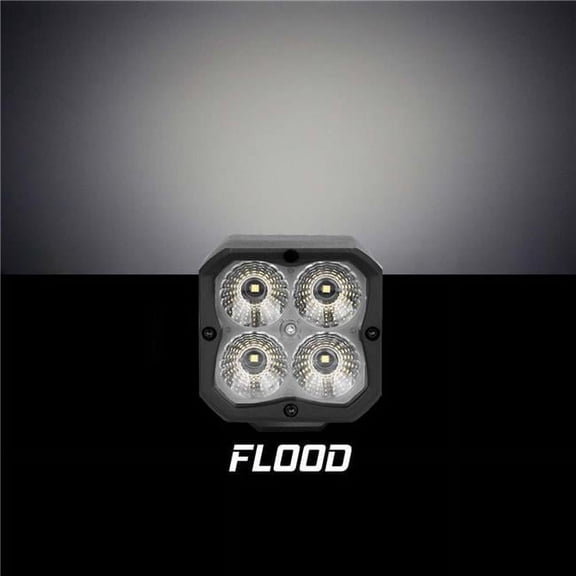 C3 Cube flood Pattern Rgb Pod Lights with Controller - 2 Piece