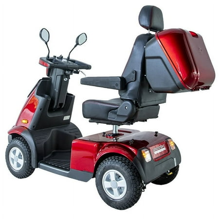 C3 High performance three wheel scooter by Afikim-Red