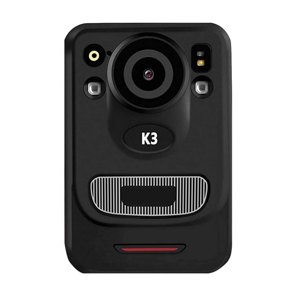 C3/K3 Small Portable Mini Camcorder Explosionprood Warning Light Body Worn Camera Wide Angle Video Recorder Kamera ,Ultra HD