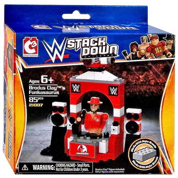 C3 WWE StackDown Brodus Clay's Funkasaurus Set