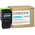 thumbnail image 1 of C310 / C315 High Capacity Toner Cartridges 1-Pack (Cyan) - Compatible 006R04357 Toner Cartridges Replacement for Xerox C310 C310DNI C310DNIM C315 Printer, 1 of 8