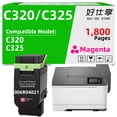 thumbnail image 1 of C320 C325 Magenta Toner Cartridge Replacement for Xerox C320/DNI C325/DNI 006R04823 006R04820 006R04821 006R04822 Printer (Magenta Toner-1800Pages), 1 of 5