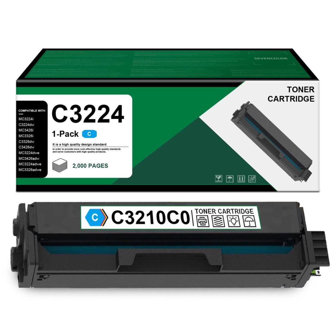 C3210C0 Toner Cartridge Yields Up to 2,000 Pages Cyan 1Pack