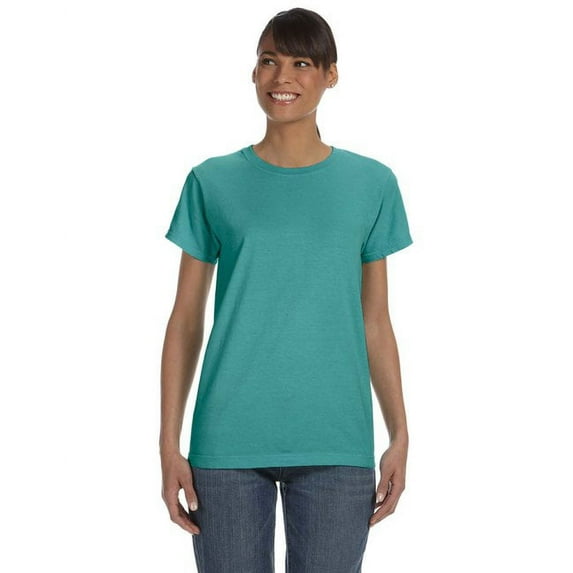C3333 Comfort Colors Ladies' Midweight RS T-Shirt Seafoam XS
