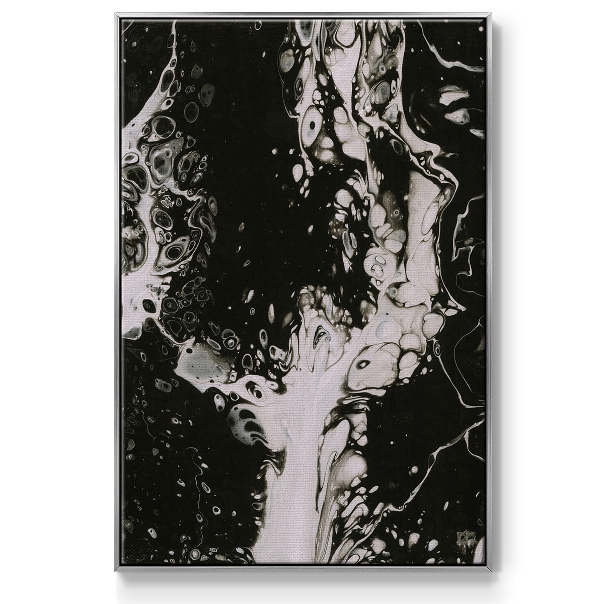 C37 Framed Premium Gallery Wrapped Canvas - Ready to Hang - 25 x 37 - Silver Floating Frame